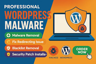 clean malware, remove virus and secure hacked wordpress site