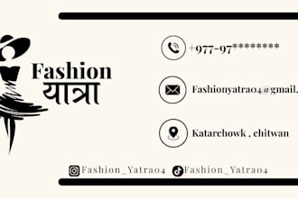 create business card for your company