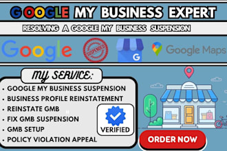 fix suspended gmb reinstate google my business appeal setup gmb profile