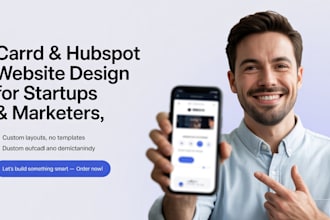 redesign carrd website design hubspot website carrd landing page hubspot blog