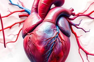 create ai generated medical illustrations and anatomy images