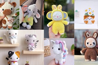 write quality crochet patterns for your etsy shop amigurumi