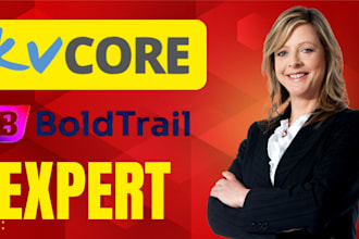 set up your kvcore real estate CRM, idx website, boldtrail integration,lofty crm