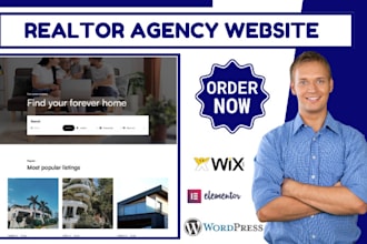 design realtor agency website real estate idx mls mortgage property website