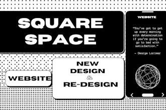 do squarespace website design squarespace website redesign from scratch