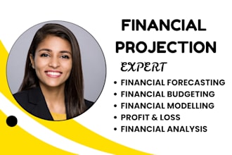 do financial projection forecast, financial plan, budget analysis and report