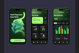 neobank app fintech app payment app money transfer app wallet app loan bank app