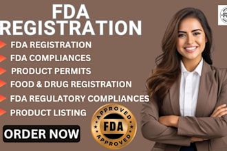 provide legal consultation fda, fda  registration, 510k dossier supplement label