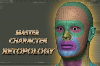3d retopologize your 3d game characters like a professional