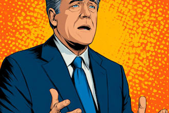 draw profesional funny political or social cartoons