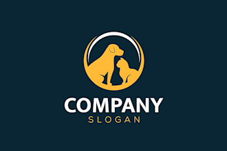 design unique pet, dog, cat and animal logo or any graphics
