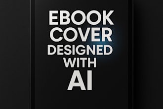 design a clean ebook cover using ai and canva