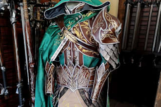 3d print and hand print your cosplay props helmet 3d mask or weapons accessories