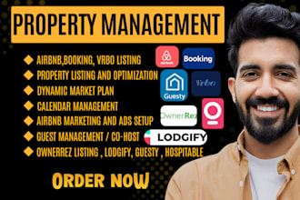setup, list booking airbnb, vrbo ownerrez, , hospitable,lodgify hostaway ,guesty