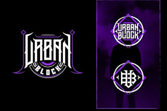 make custom handmade urban logo design