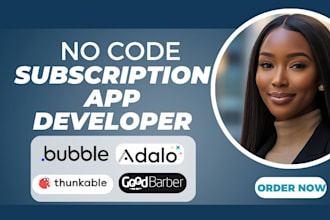 build a membership subscription app using glide adalo stripe paystack mobile app