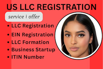do US llc registration,llc formation,ein ,itin for US resident and non resident