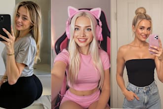 create hyper realistic ai influencer model for instagram, onlyfan, fanvue