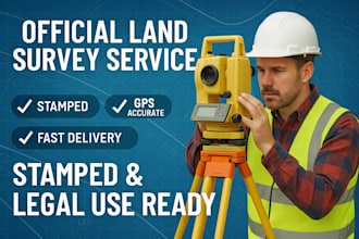 licensed ga fl tx wa ny nc ontario land surveying report plan stamp for approval