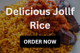 teach you how to cook delicious jollof rice with side dishes