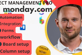 setup flow and automate your monday CRM integrate for project team workflow