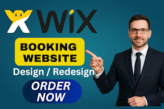 build a wix vacation rental or property booking website for you