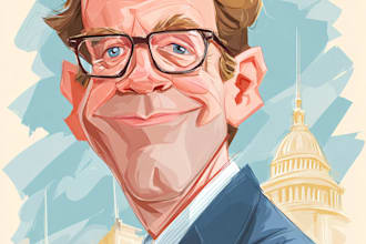 draw political cartoons illustrations