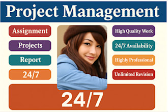 assist in project management assignment