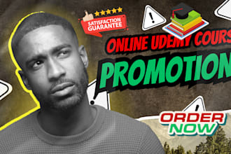 promote your udemy course to boost enrollments and increase sales