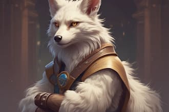l draw furry art, fursona, and original character