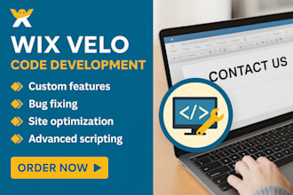 wix velo code development, wix velo code, wix website design