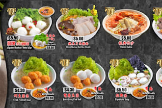 create food design,signboard,related ads