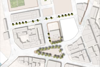 develop masterplan and architectural 2d rendering