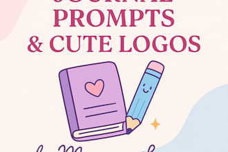 write unique journal prompts or affirmations for self love and kids