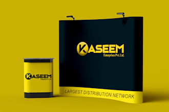create stunning expo booth, backdrop, and trade show