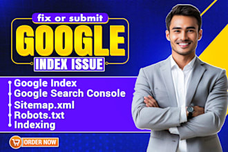 fix google index, indexing errors, search console setup and technical seo audit