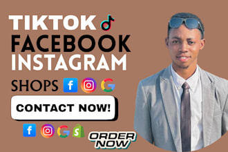 setup tiktok shop dropshipping to boost shopify sales, fix fb ig meta setup