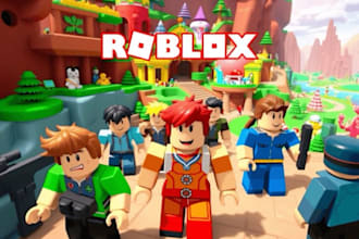 build roblox game, map, roblox scripting, gui, roblox model in roblox studio