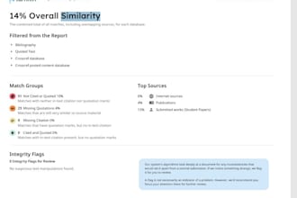 check plagiarism and ai of your document