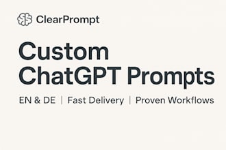 write powerful chatgpt prompts and ai workflow for your business