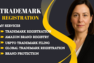 register your trademark for amazon brand registry or global protection