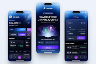 do crypto wallet app fintech app blockchain app trading app money transfer app