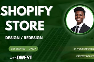 be your shopify developer for ecommerce design, SEO, and dropshipping store