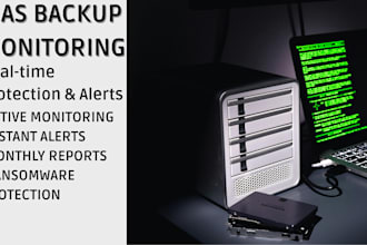 setup fast nas backup monitoring with emergency recovery