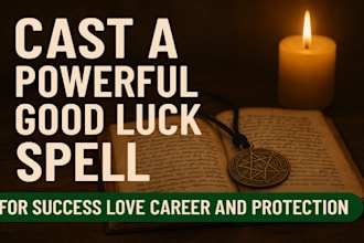 cast powerful good luck spell for success love career and protection