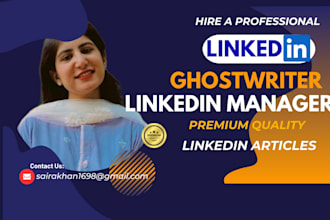 be your linkedin ghostwriter to grow your clients