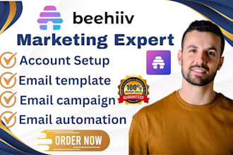 setup beehiiv, design beehiiv newsletter template beehiiv ai email automation