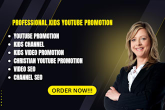 do superfast christian youtube kids promotion, youtu be promotion seo