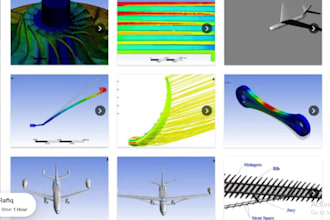 do aerospace mechanical cfd fea ansys cad cam projects