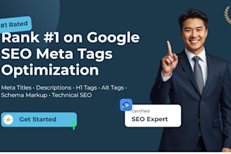 optimize meta titles, h1 tags image alt text SEO